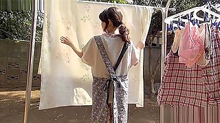 Amazing Japanese girl in Horny Handjobs, Outdoor JAV clip