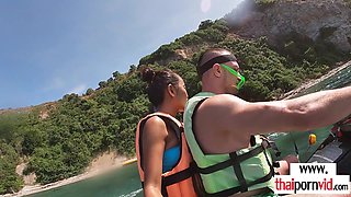 Amateur Porn Thai young cutie suck BWC on jet ski