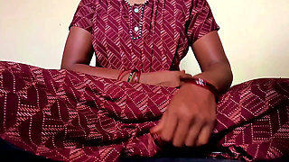 Ammu squeezes her breasts while wearing her nightie, turning up the heat 135