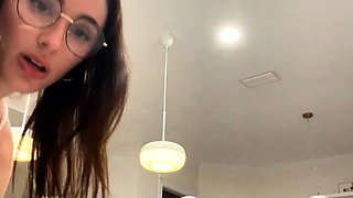 Great Big Boobs On Masturbating Redhead