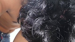 Indian stepmom gives blowjob after forbidden fuck ride