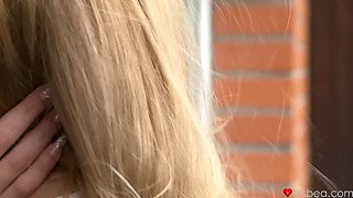 Blond Lesbian Babes Slit Pleasing Love