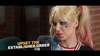 Daddy4k. harley quinn saved grandpa with a blowjob