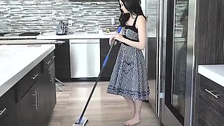 husband and wife fuck the maid