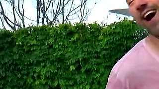 Outdoor DP Threesome Wild Fuck Fest