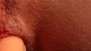 Anal Dildo Masturbation Closeup
