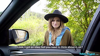 Sexy Hitchhiker Sucks Big Dick For Ride