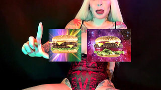 Hamburger Tit Pig JOI - Fat, Humiliation, Censored Porn
