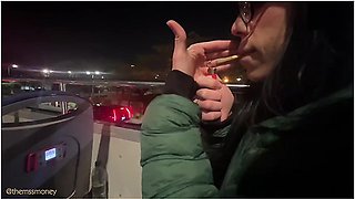 Public Pov: Risky Blowjob On Nyc Tour Bus