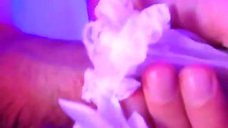 Hot Nylon Masturbation Together with Her Boy with Amazing Scene!