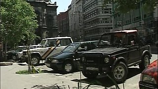 Erika Bella hot vintage gangbang porn