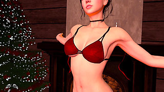 XXXMas 6 - Christmassy Stripdance