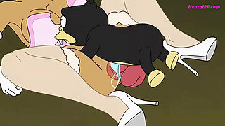 Amy Wong And Nibbler (Futurama)