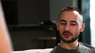 Inked Brunette Ameena Green Worshipped And Fucked