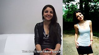 Model Virginia Gevorgyan has sweet sex on her first porn audition