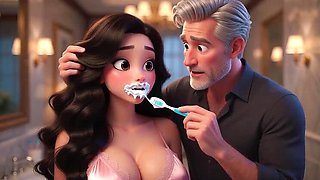 Hot Blonde Teen Gets Thanked By Rich Stepdad For Everything He Did