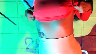 Sexy Flashing and Neon Night Fun