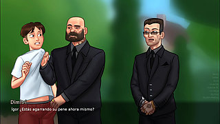 Comfort to My Stepmom - Summertime Saga