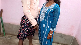 sexy aunty with his small