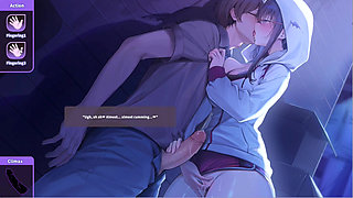 Hentai Game - Kuronuma Yui Sex Scene - V-Lover