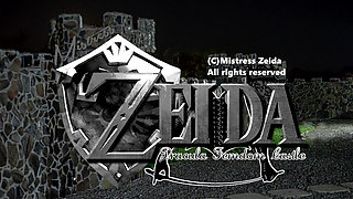 Zeida and Mia squashing prisoners cock and balls