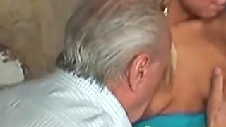 Old and Young Very Horny Fuck: Wet Pussy Cougar and Slutty Student Hardcore