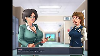 Hot Indian Bhabi Fucks Dever in Summertime Saga 3D Sex Game