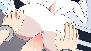 BUSTED! Busty Police Woman wants to punish the Thief - Cartoon Parody