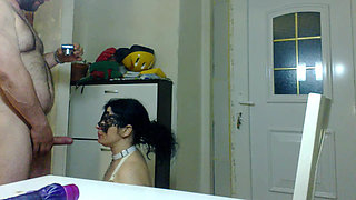 Whore Milf gag fucked