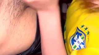 Young Man Sucking Cock and Riding Her Boyfriend Who Richly Screams with Pleasure