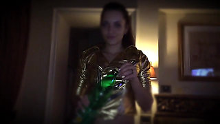 Stoyca in a gold suite part 2