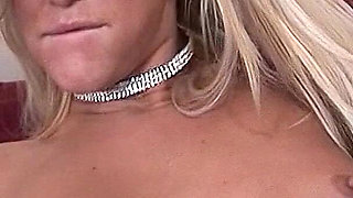 Blonde Sexy MILF and Best Friend Fucked to Orgasm in a Foursome