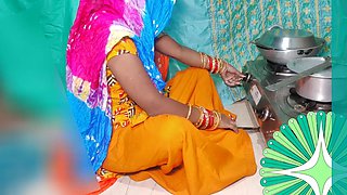 New Punjabi Bride Full Hard Anal Sex in Kitchen