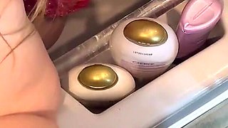 Wife Handjob Then Piss on Face and Hair