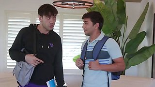 Throating and DPing slutty Asian teacher in her home