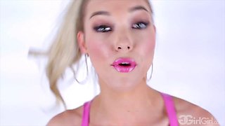 GirlGirl - Lesbian Pop Star ft. Anny Aurora by GirlGirl.com: Big Tits, Blonde  Brunette Porn