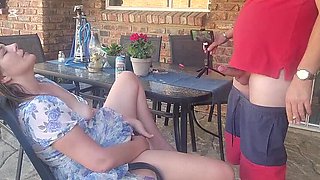 Hot Wife Outdoor Masturbation with Friend - Sparowdox Amateur Fuck