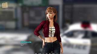 Busty brunette first-timer enjoys some PC gameplay action