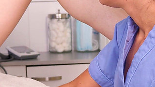 Gynecologist's Secret Pussy Licking Therapy!