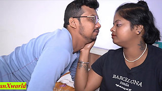 One Night Stand with Big Boobs Girlfriend! Indian Romantic Sex