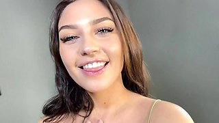 Busty dumb bitch is so proud to be my personal cock slut for all her life