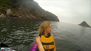 Open Water Kayak Disaster for Non Swimmer - Saved by Lifejacket