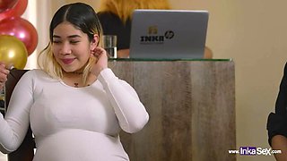 The Pregnancy Party - Makanaky Royalty by InkaSex: Blowjob, Missonary  Big Tits Porn