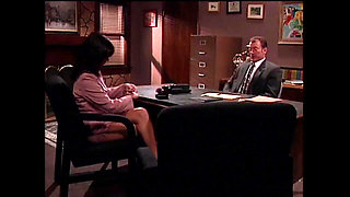 The Boss Licks and Fucks a Wet Pussy