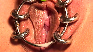 Pierced Pussy and Ring