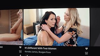 Girlsway - straight besties August Skye & asteria jade use strap-on after taking a break from guys