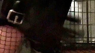 Large amateur cam woman uses two of her toys to masturbate