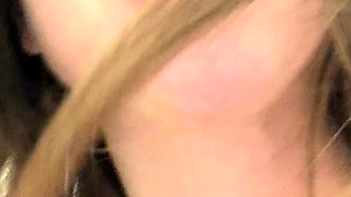 Curly Blonde Teen Records Solo Dildo Masturbation More at