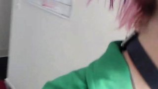 Amateur brunette teen lesbians in bath