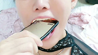 Custom Video, Throat Clamp,uvulafetish, BDSM Throat Training